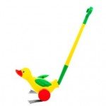 Rollercoaster Duckling with Handle Toy - image-2